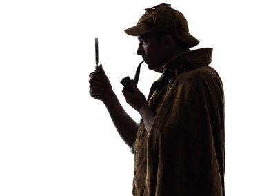 sherlock holmes siluet