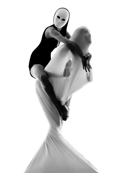 Couple dancer performer love concept — Stock Photo, Image