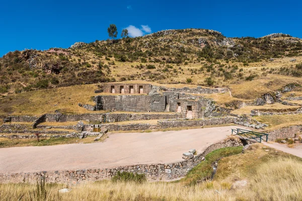 Tambomachay ruiner peruanska Anderna Cusco peru — Stockfoto