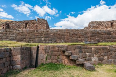 Peru andes cuzco peru tipon Harabeleri