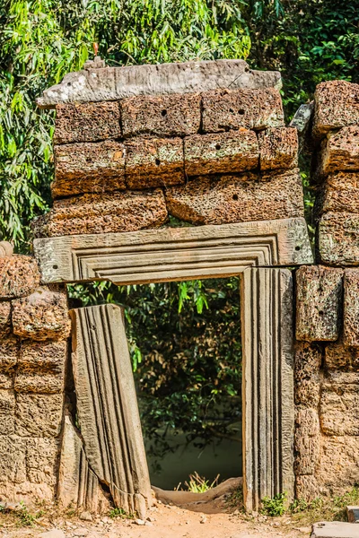 Μικρή πύλη ta prohm angkor wat Καμπότζη — Φωτογραφία Αρχείου