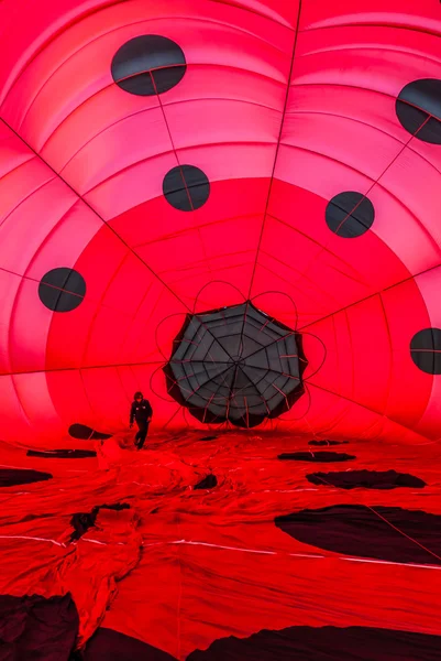 Riunione Mondial Hot Air Ballon in Lorena Francia — Foto Stock