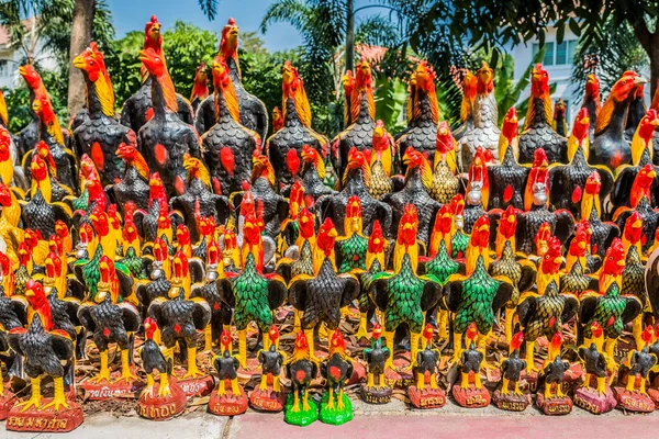 Rooster statues — Stock Photo, Image