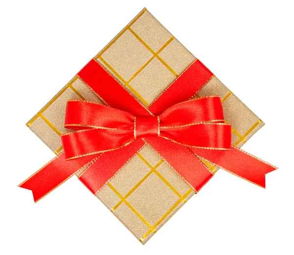 Gift with ribbon — Stock Photo, Image