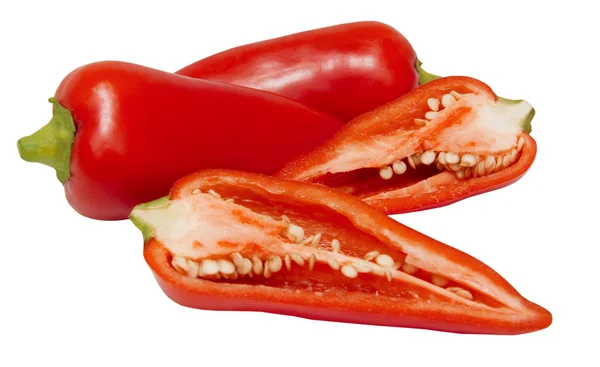 Röd paprika — Stockfoto