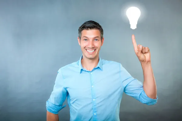 Idea uomo — Foto Stock