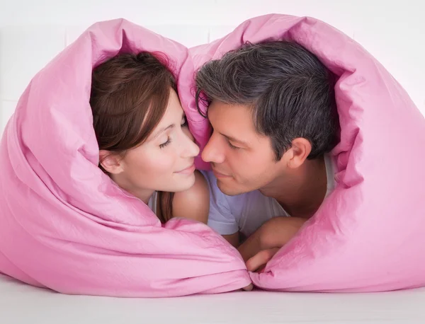 Heart bed — Stock Photo, Image