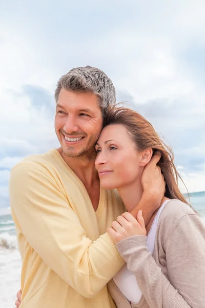 Pareja de costa — Foto de Stock