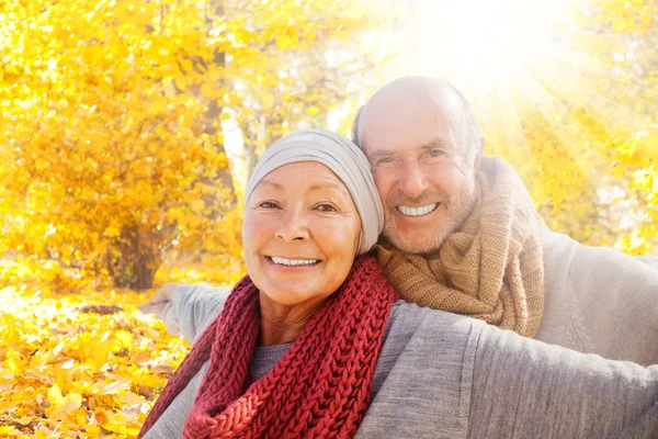 Herfst val tijd — Stockfoto