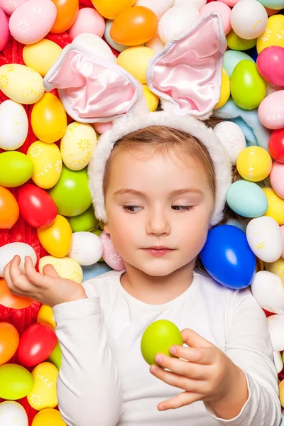Easter childhood — Stock Photo, Image