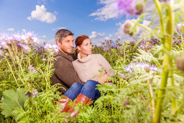 Green couple — Stock Photo, Image