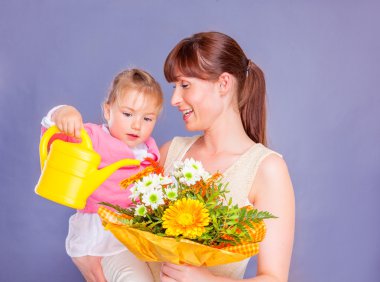 kutlama çiçekleri ile