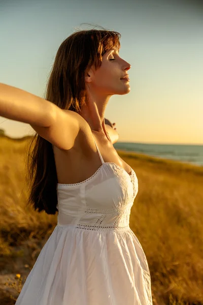 Tranquillità benessere sul mare — Foto Stock