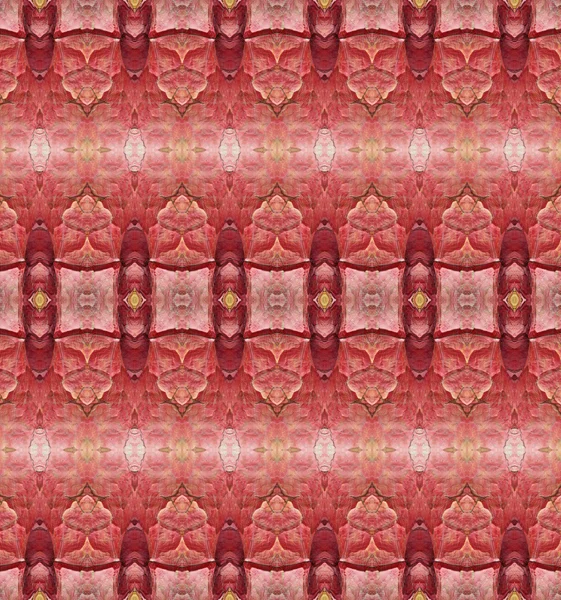 Seamless red decorative pattern — Stock Photo, Image