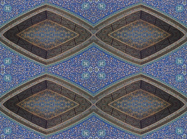 Orientaliska mosaik - sömlösa mönster. — Stockfoto