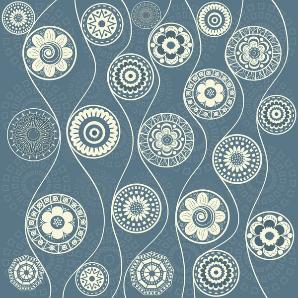 Patrón decorativo abstracto — Archivo Imágenes Vectoriales