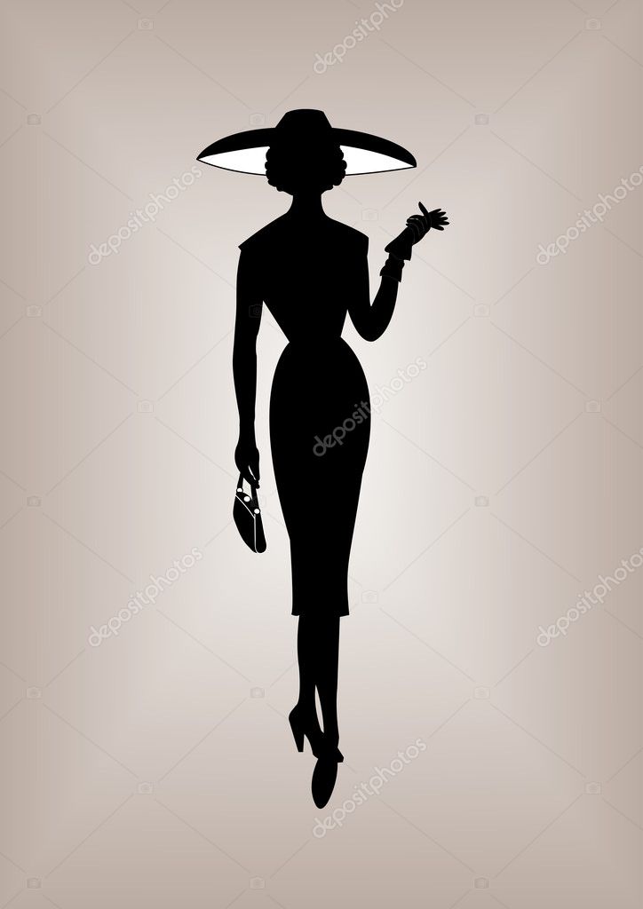 Retro woman Stock Vector Image by ©rodicabruma #17386763