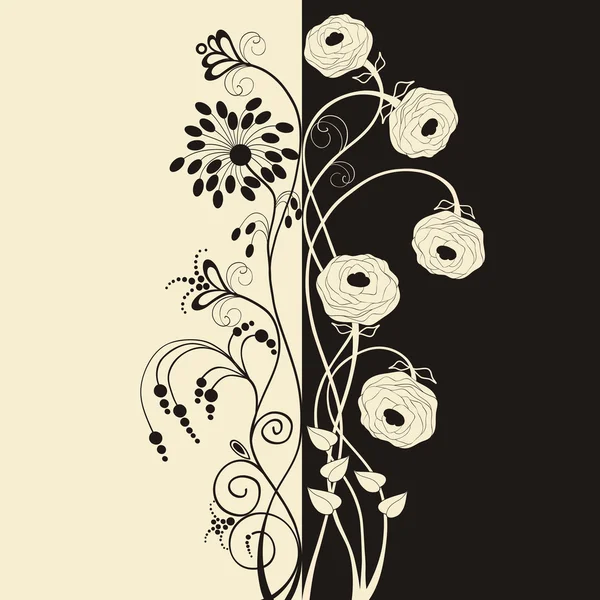 Flores — Vector de stock