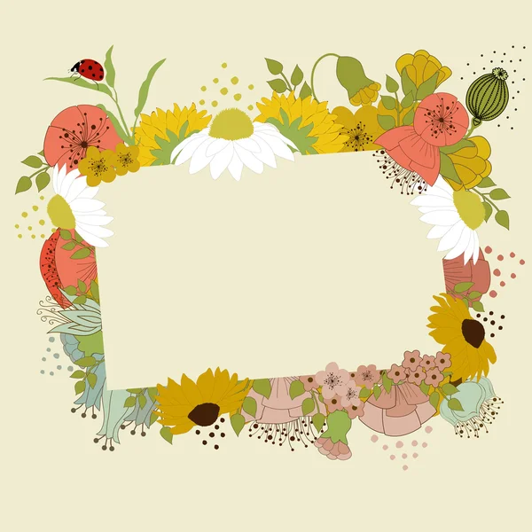 Floral background — Stock Vector