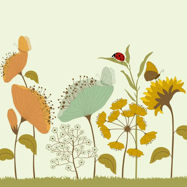 Çiçekler ve Kelebekler