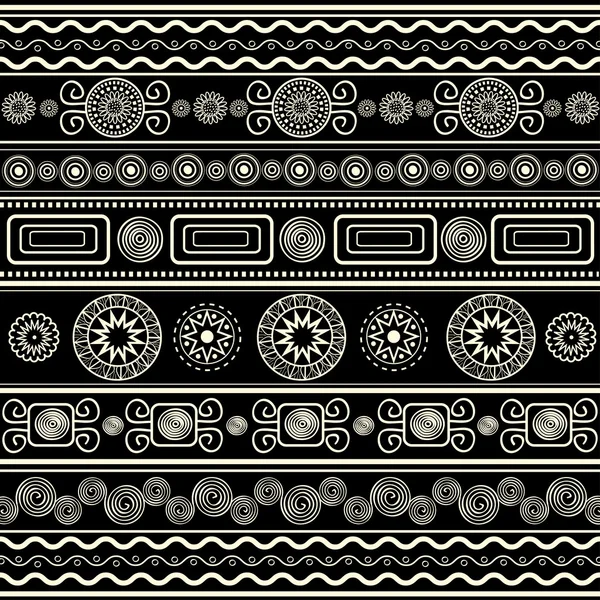 Ethnic ornamental pattern — Stock Vector