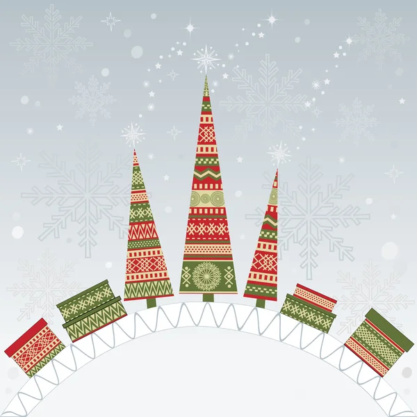 Kerst achtergrond — Stockvector