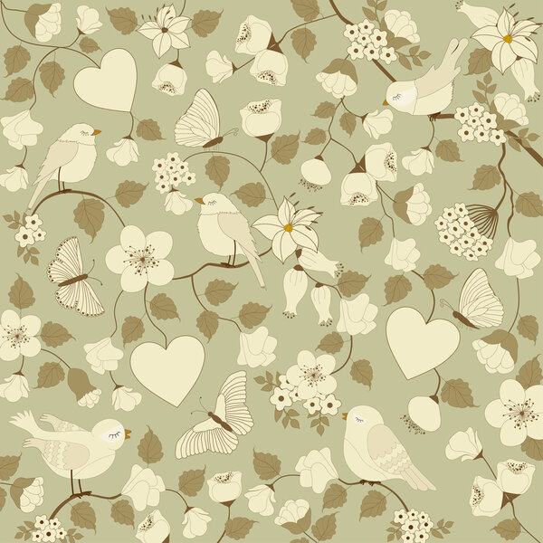 Background floral pattern