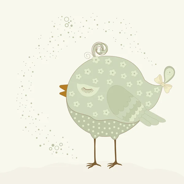 Petit oiseau — Image vectorielle