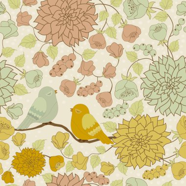 Kusursuz çiçek deseni