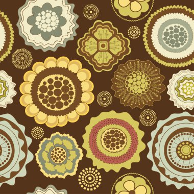 kesintisiz renkli desen