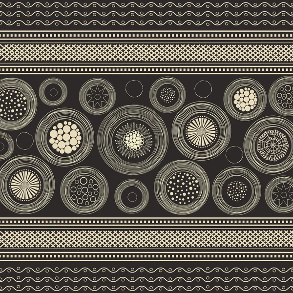 Ethnic ornamental pattern — Stock Vector