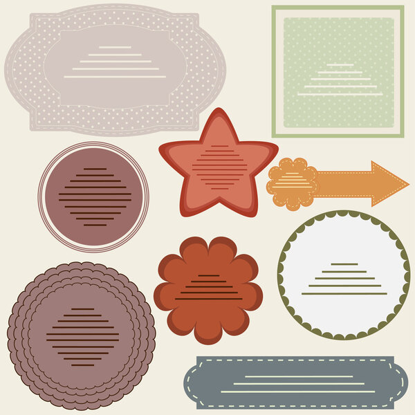 Website template for a text, design frame