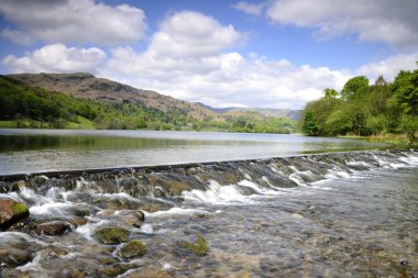 Weir grassmere üzerinde