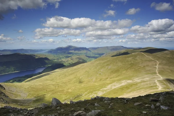 Thirlmere from Lower Man — Stock Photo, Image