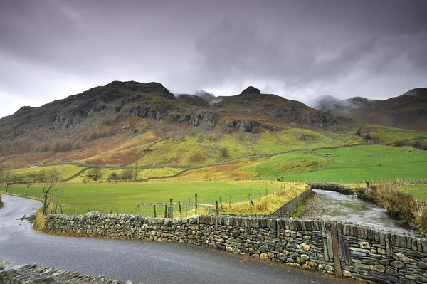 Great Langdale Fells — Stock Photo, Image