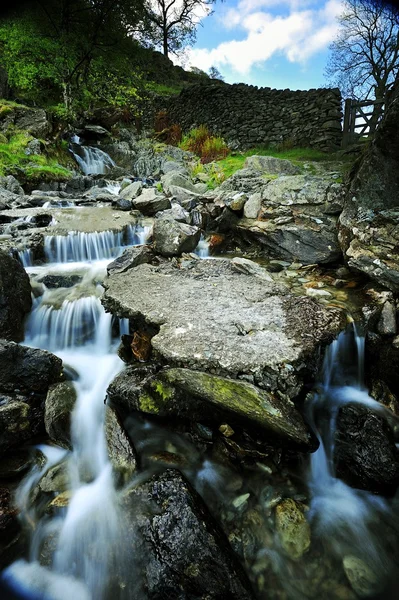 Angle Tarn Waterfalls — Stock Photo, Image