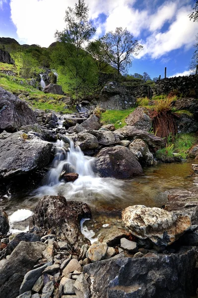 Cascadas de ángulo Tarn — Foto de Stock