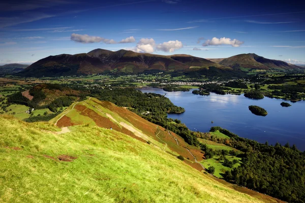 Skiddaw para Blencathra — Fotografia de Stock