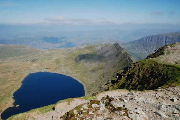 Červený tarn — Stock fotografie