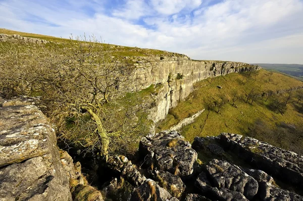 Kalksteinfelsen — Stockfoto