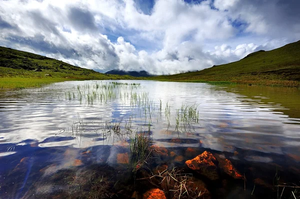 Tarn rosso — Foto Stock