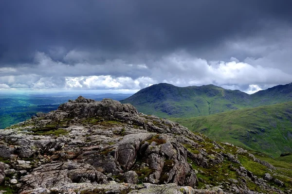 Coniston fjällen — Stockfoto