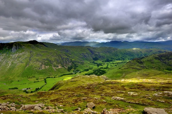 Το langdale pikes — Φωτογραφία Αρχείου