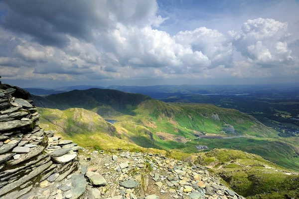 Cairn on Coniston — Stock Photo, Image