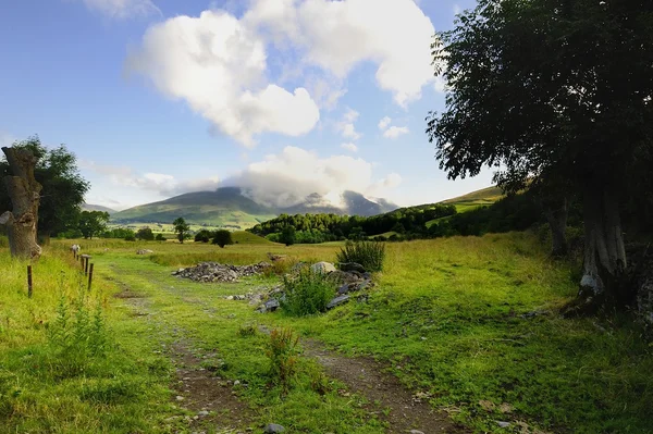 Niedrige Wolken — Stockfoto