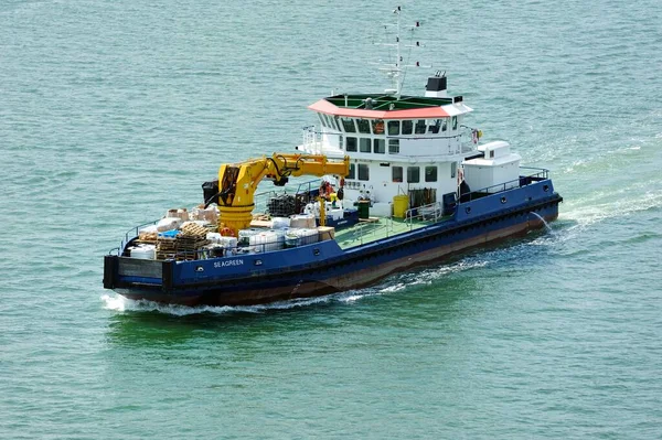 Southampton England August 2021 Abfalltransporter Seagreen Mmsi 235074903 Hafen Von — Stockfoto