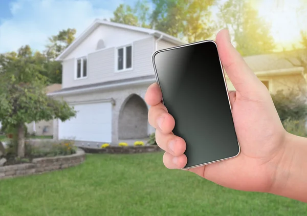 akıllı telefon ev boş ekran ile kontrol