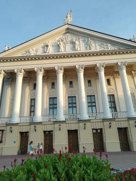Kazan Rusko Července 2021 Tatarské Akademické Divadlo Státní Opery Baletu — Stock fotografie
