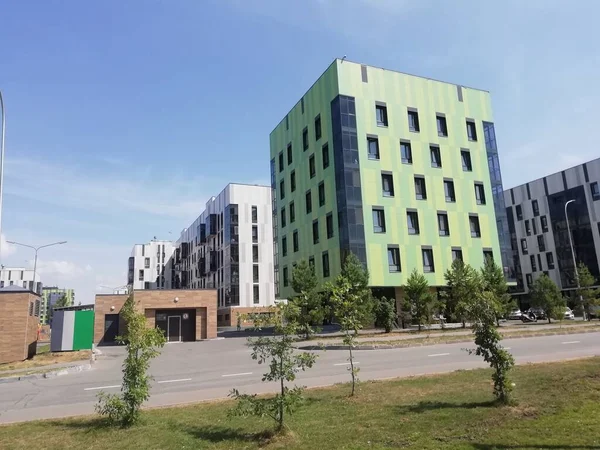 Innopolis Rusia Junio 2018 Edificio Moderno Village Distrito Kazan Ciudad — Foto de Stock