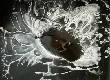 Soyut desenli taş kaldırım